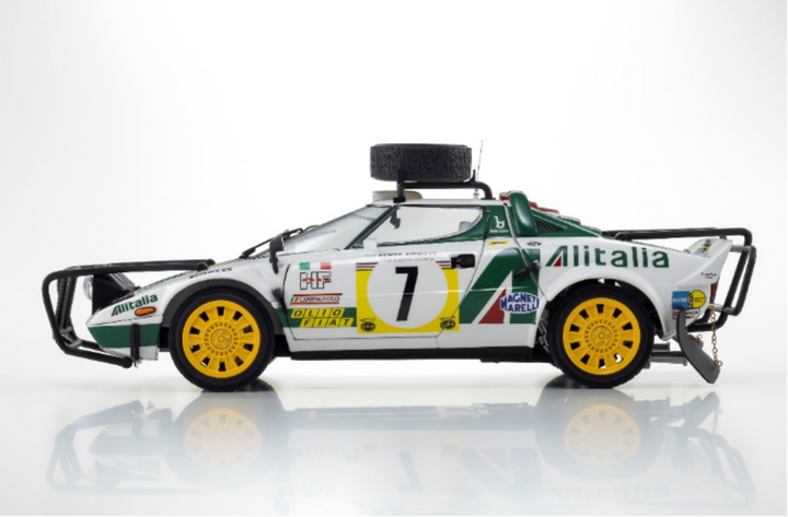 [Preorder] Kyosho 1:18 Lancia Stratos HF -1977 Safari Nr. 7 - 08130G