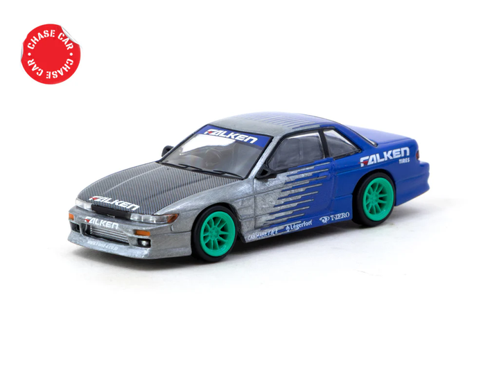 Tarmac Works 1:64 VERTEX Nissan Silvia (S13) Falken T64G-025-FA