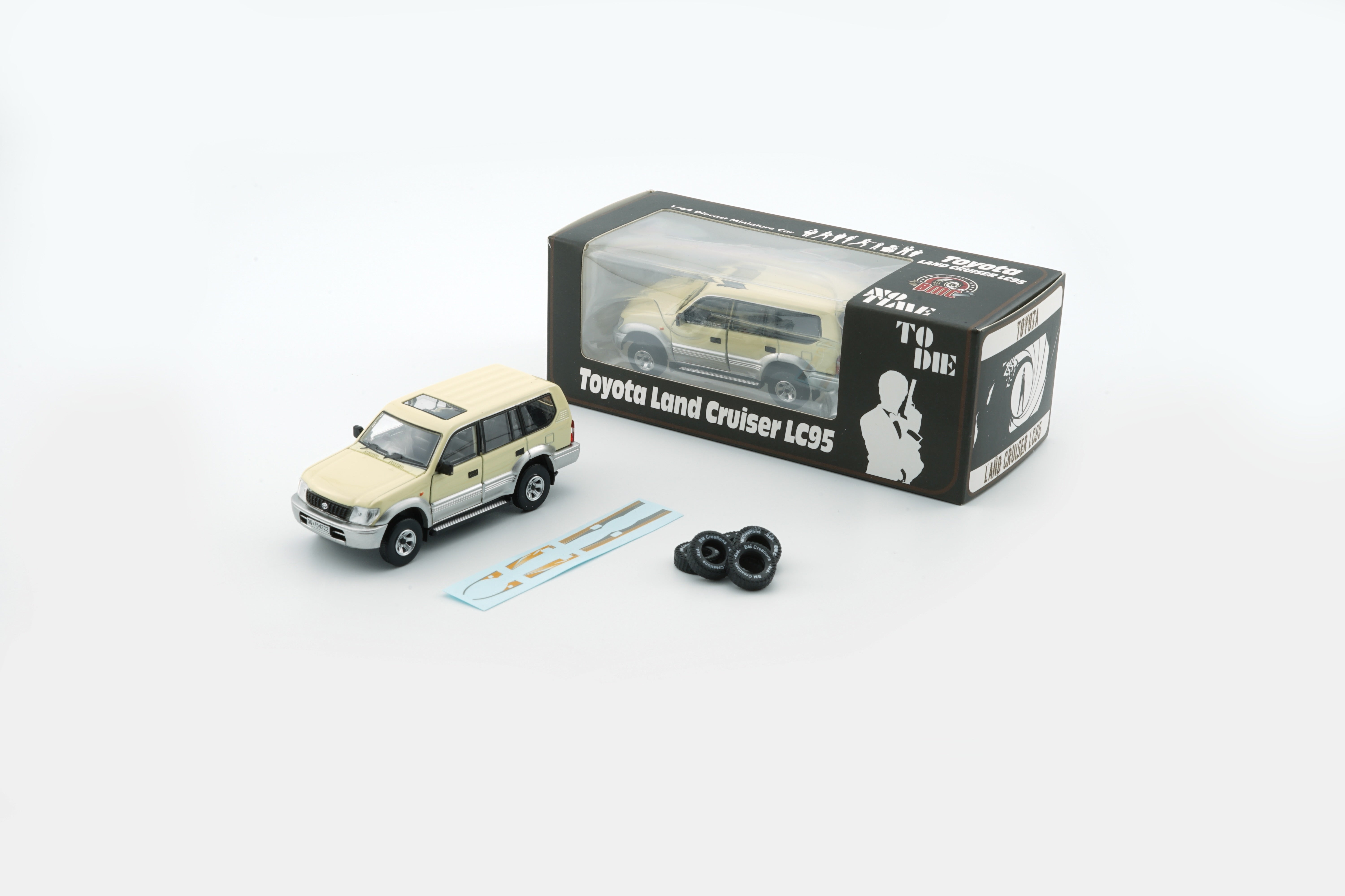 BM Creation 1:64 Toyota Land Cruiser Prado LC95 -Ivoey 007