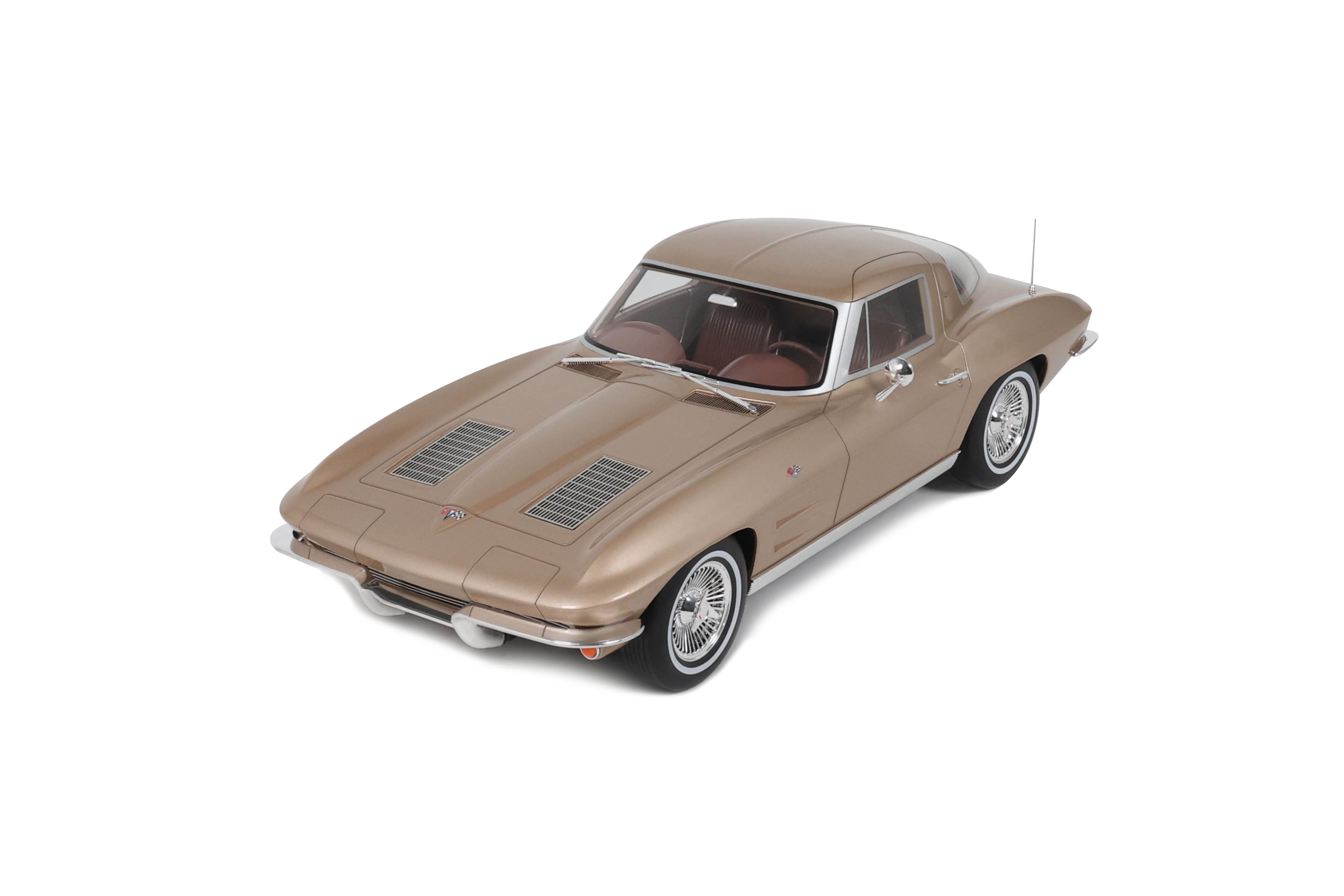 Preorder] GT Spirit 1:12 CHEVROLET CORVETTE C2 SADDLE TAN 1963