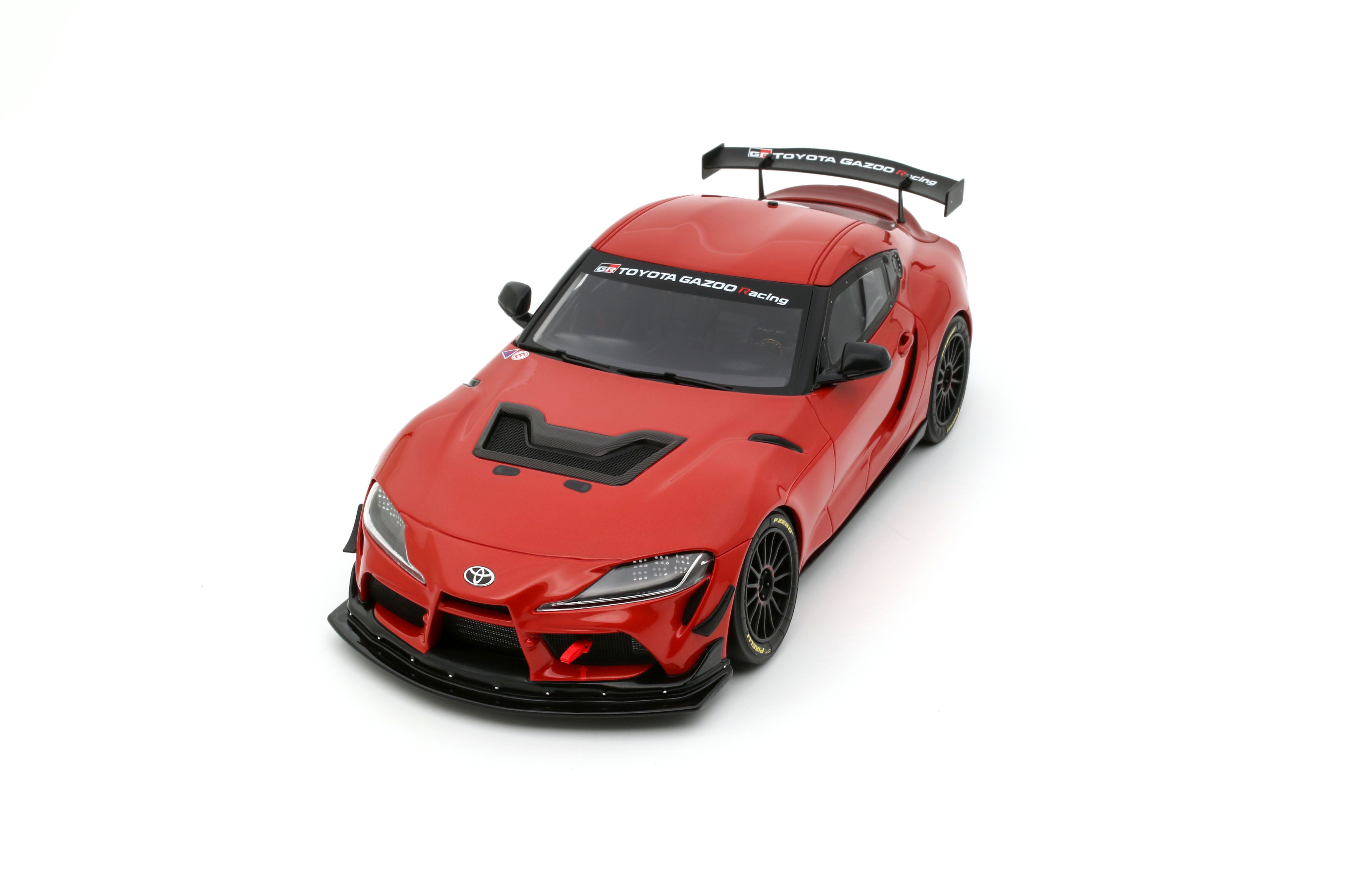 OttO 1:18 TOYOTA SUPRA GT4 100 EDITION PLASMA ORANGE 2023 OT1123