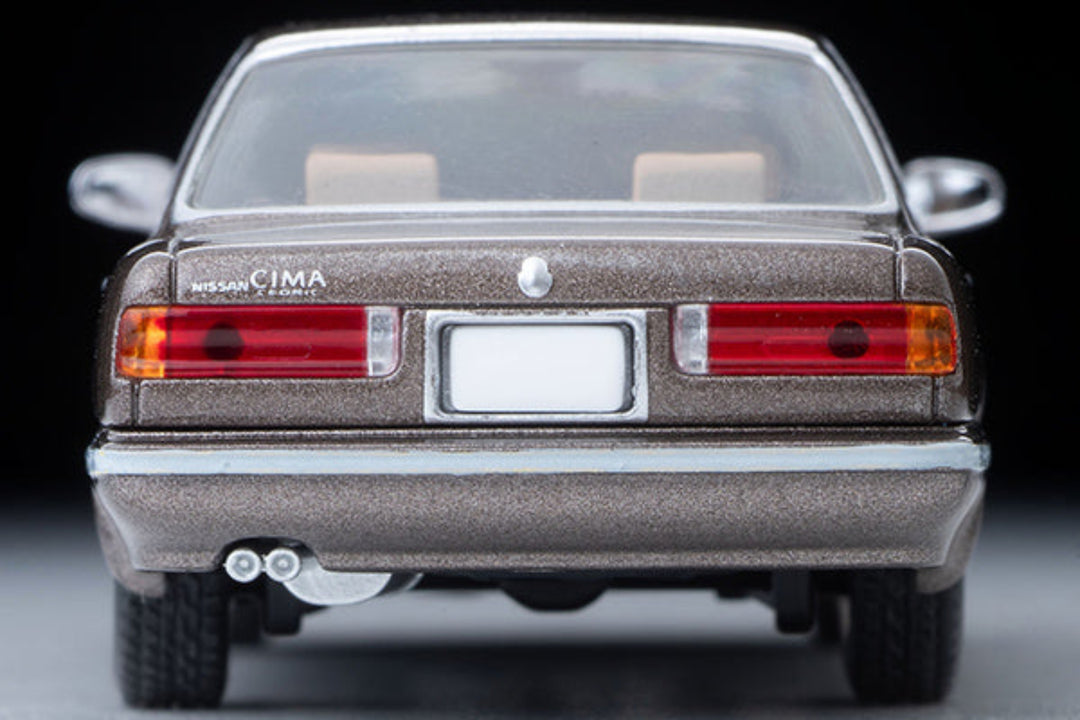 Tomytec TLVN 1:64 Nissan Cedric Cima TYPE-II Limited (brown) 1988