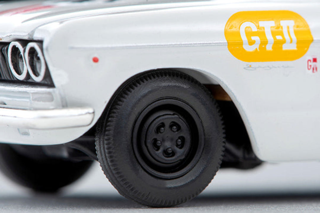 [Preorder] Tomytec TLVN 1:64 Nissan Prince Skyline GT 2nd Japanese Grand Prix #41 (white)
