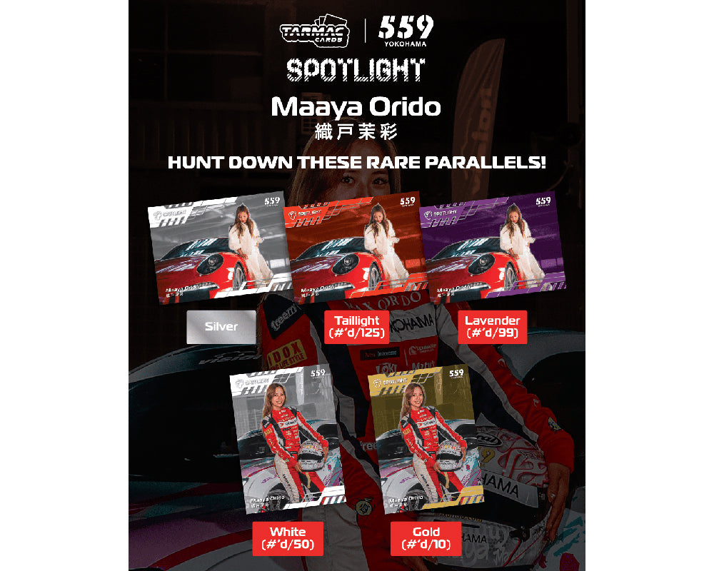 [Preorder] Tarmac Cards Spotlight Maaya Orido Trading Cards – Limited Edition TCS-MAA-01