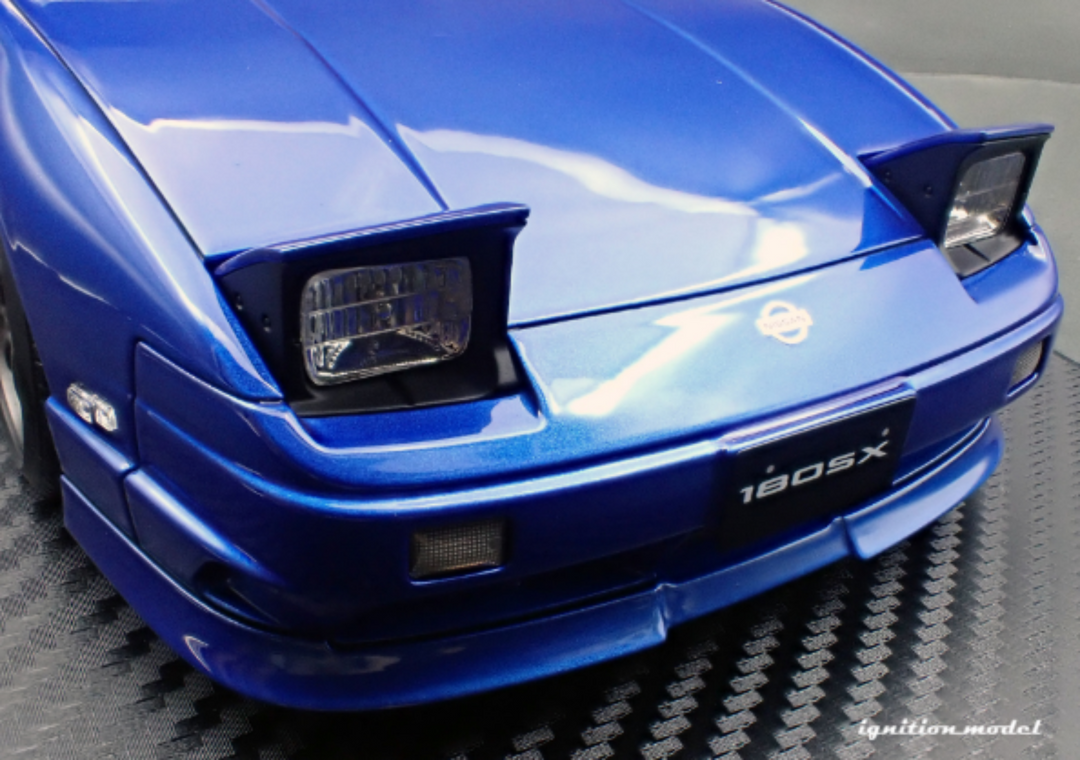 Ignition Model 1:18 Nissan 180SX TYPE X (RPS13) Blue Metallic
