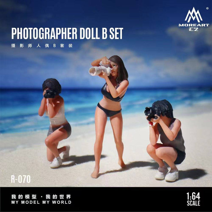 MoreArt 1:64 Photography doll B set MO223070