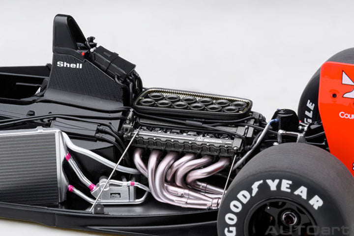 [Preorder] AUTOart 1:18 McLaren Honda MP4/6 1991 A. Senna #1 Without McLaren Logo 89150