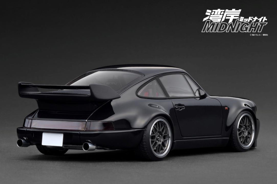 Ignition Model 1:18 Porsche Blackbird (964) Black MIDNIGHT IG3594
