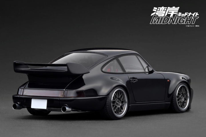 Ignition Model 1:18 Porsche Blackbird (964) Black MIDNIGHT IG3594