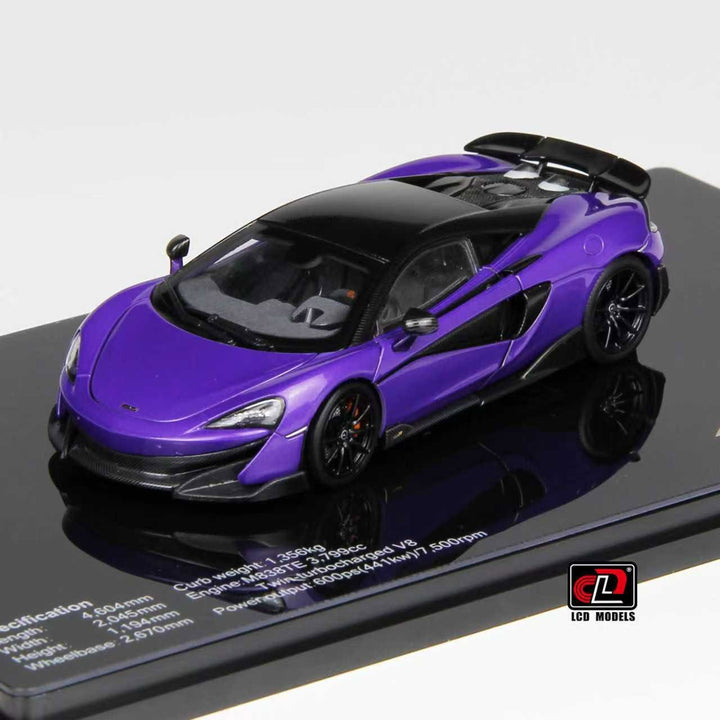 LCD 1:43 McLaren 600LT (3 Colours) LCD43007-BU/ LCD43007-GR/ LCD43007-PU