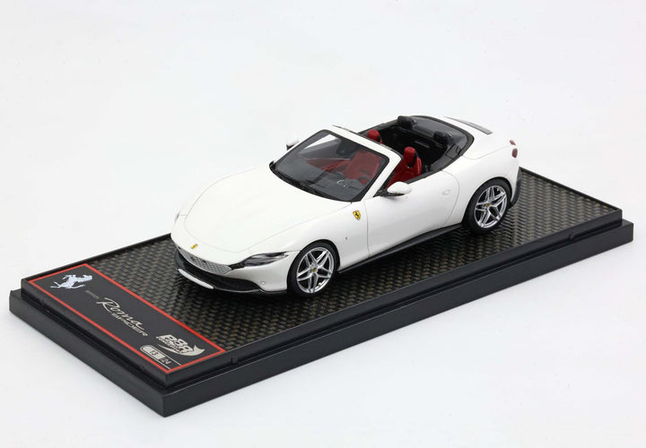 BBR Model 1:43 Ferrari Roma Spider Bianco Cervino BBRC282C