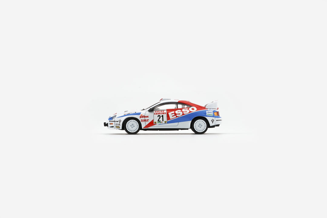 [Preorder] BM Creation 1:64 Toyota Celica ST205 -Rallye Sanremo -Rallye d‘Italia 1996 64B0421