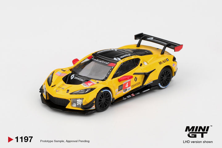 [Preorder] MINIGT 1:64 Chevrolet Corvette Z06 GT3.R #4 Corvette Racing by Pratt Miller Motorsports 2025 IMSA Daytona 24 Hrs MGT01197-BL