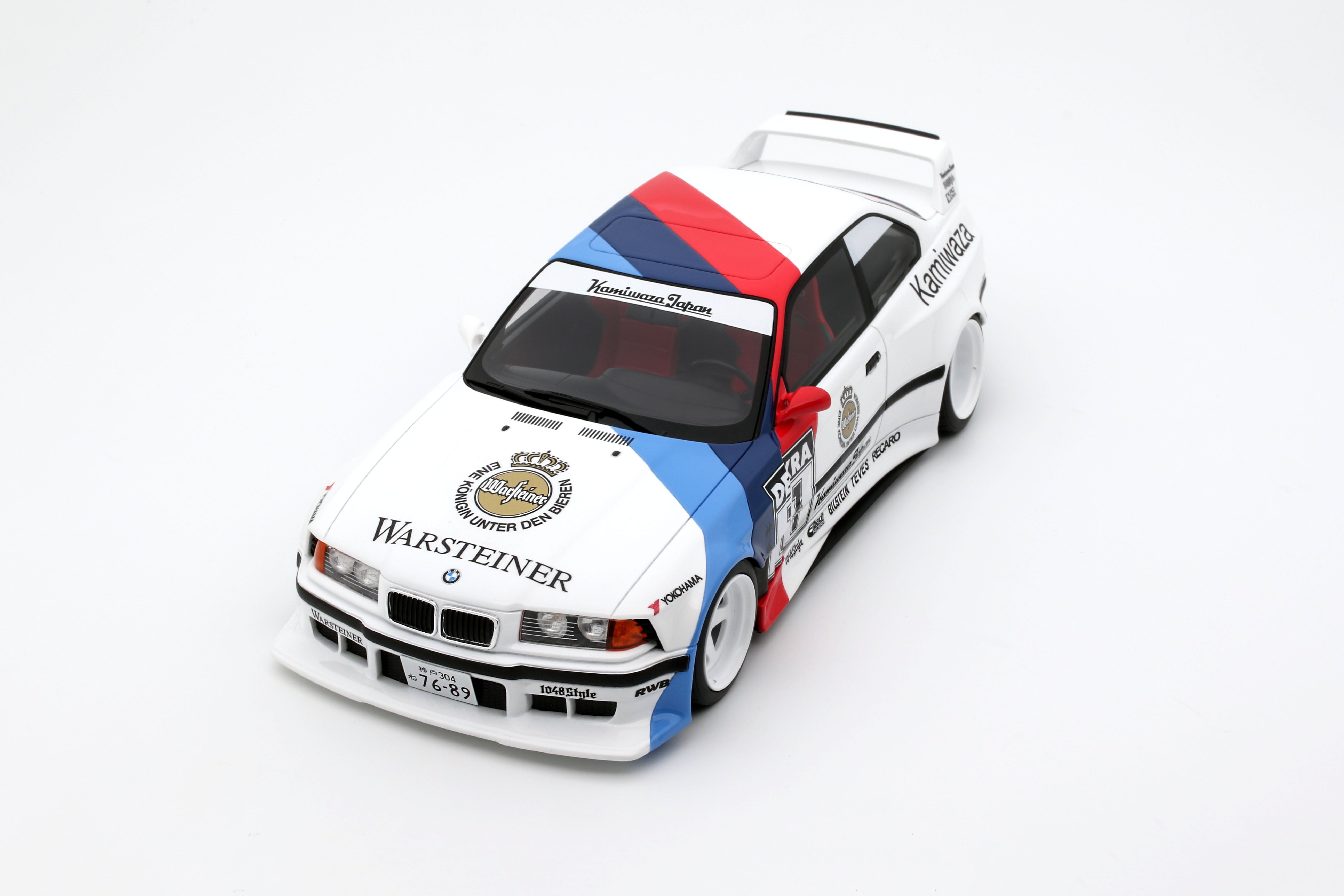 Preorder] OttO 1:18 BMW E36 KHYZYL SALEEM WHITE 2024 OT1176