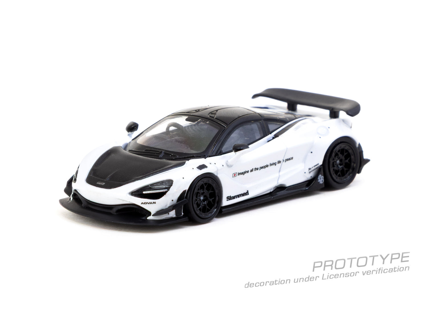 Preorder] Tarmac Works 1:64 LB-WORKS McLaren 720S White T64-106-WH