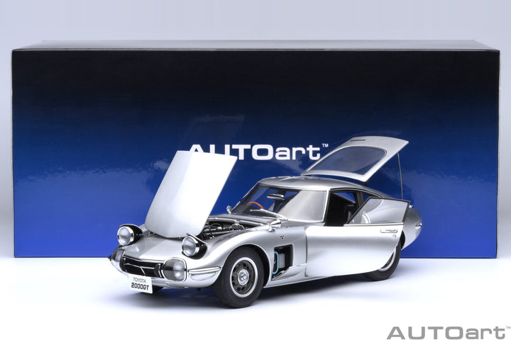 [Preorder] AUTOart 1:18 Toyota 2000GT 1967 Silver 79548