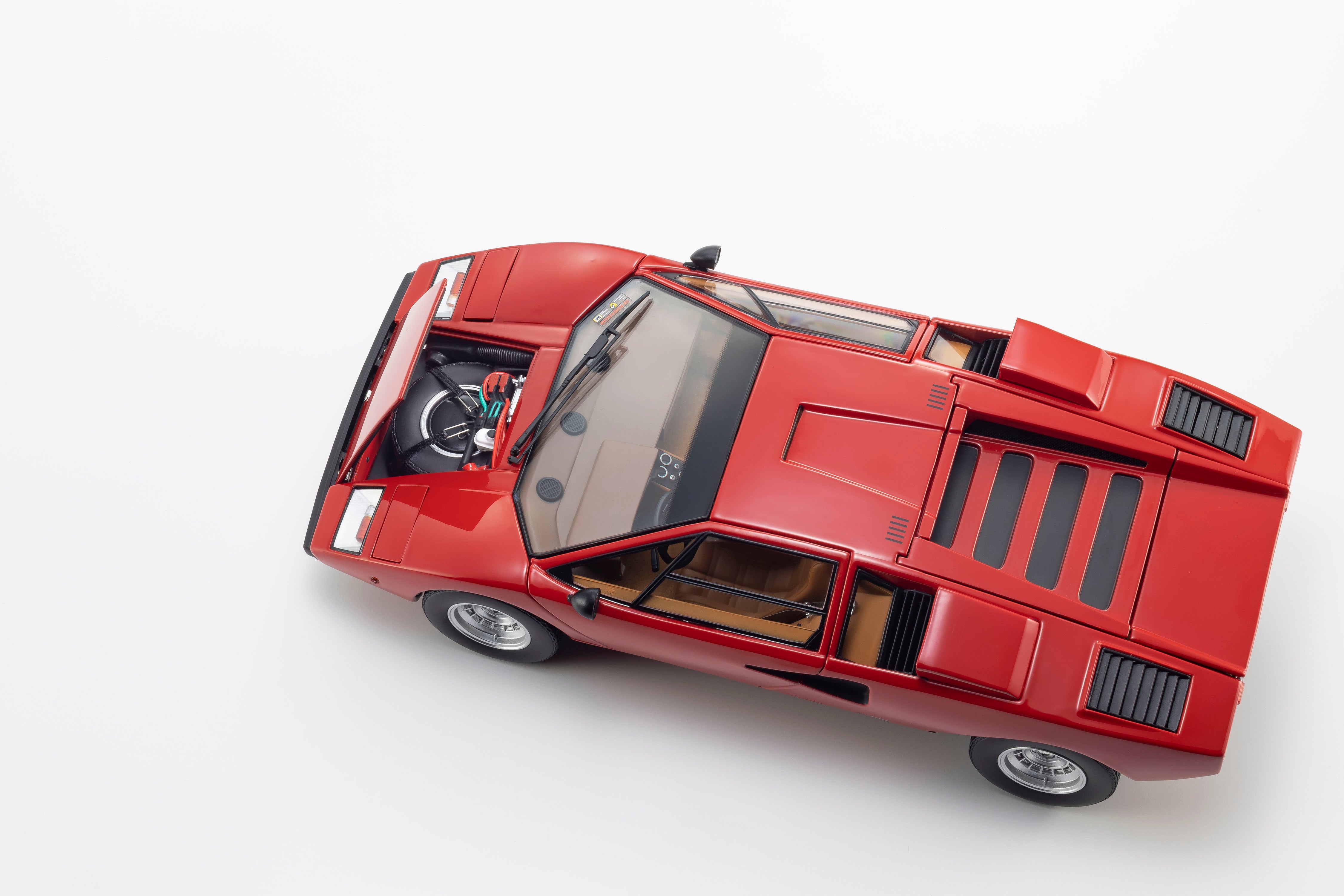 京商　1/18 lamborghini  COUNTACH Preorder] Kyosho 1:18 Lamborghini Countach LP 400 - Red