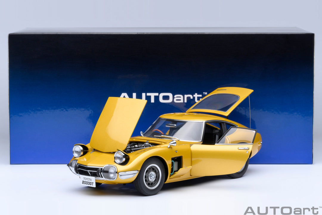 [Preorder] AUTOart 1:18 Toyota 2000GT 1967 Gold 79549