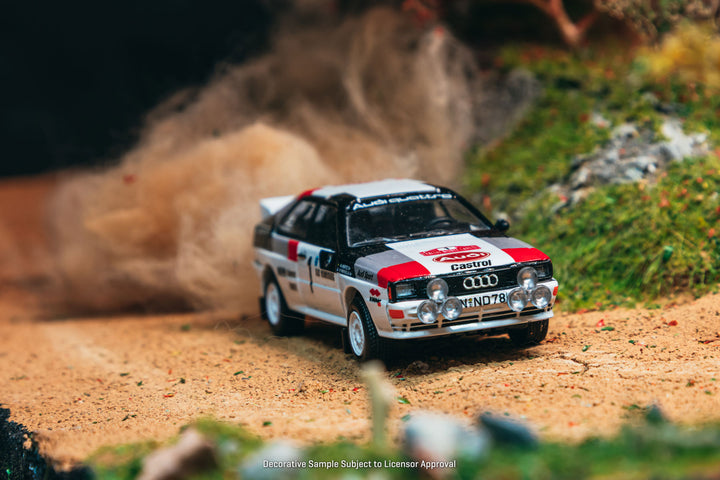 [Preorder] Tarmac Works 1:64 Audi Quattro A1 Lombard RAC Rally 1982 #1 Winner T64S-025-82RAC01