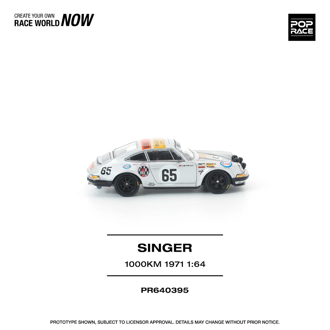 [Preorder] POPRACE 1:64 Porsche SINGER SPA 1000KM 1971 PR640395