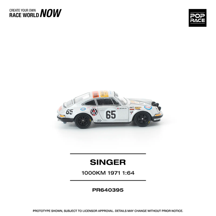 [Preorder] POPRACE 1:64 Porsche SINGER SPA 1000KM 1971 PR640395