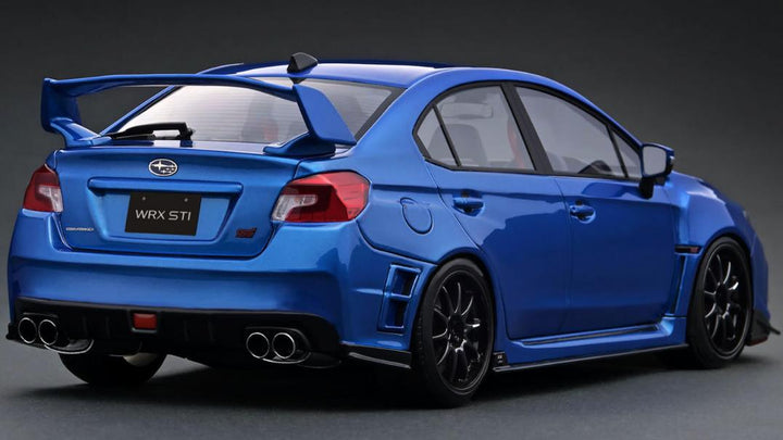 [Preorder] Ignition Model 1:18 SUBARU WRX (CBA-VAB) STI Metallic Blue IG3610