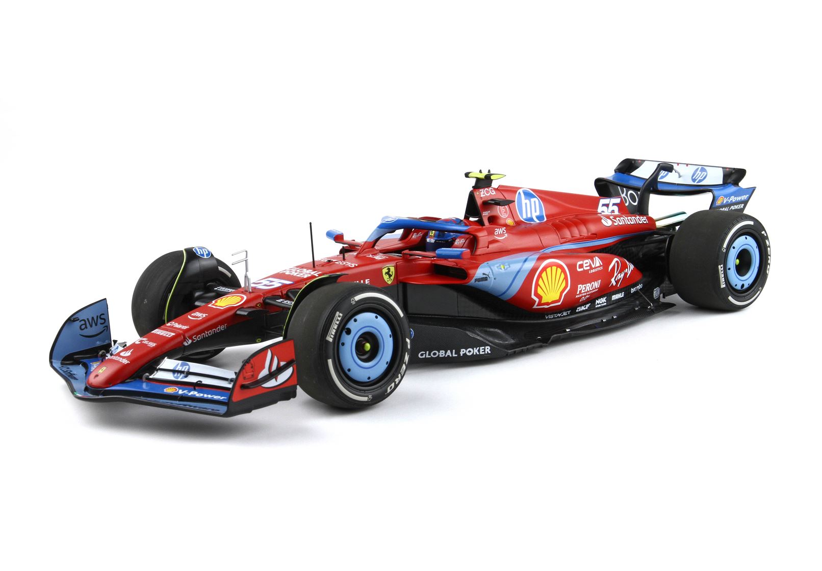 BBR 1:18 Ferrari SF24 GP USA Miami 2024 (2 Versions) – Horizon Diecast