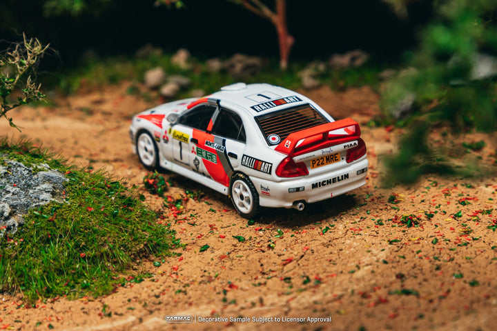 [Preorder] Tarmac Works 1:64 Mitsubishi Lancer Evolution IV Rallye Monte-Carlo 1997 T64G-076-97MCR01