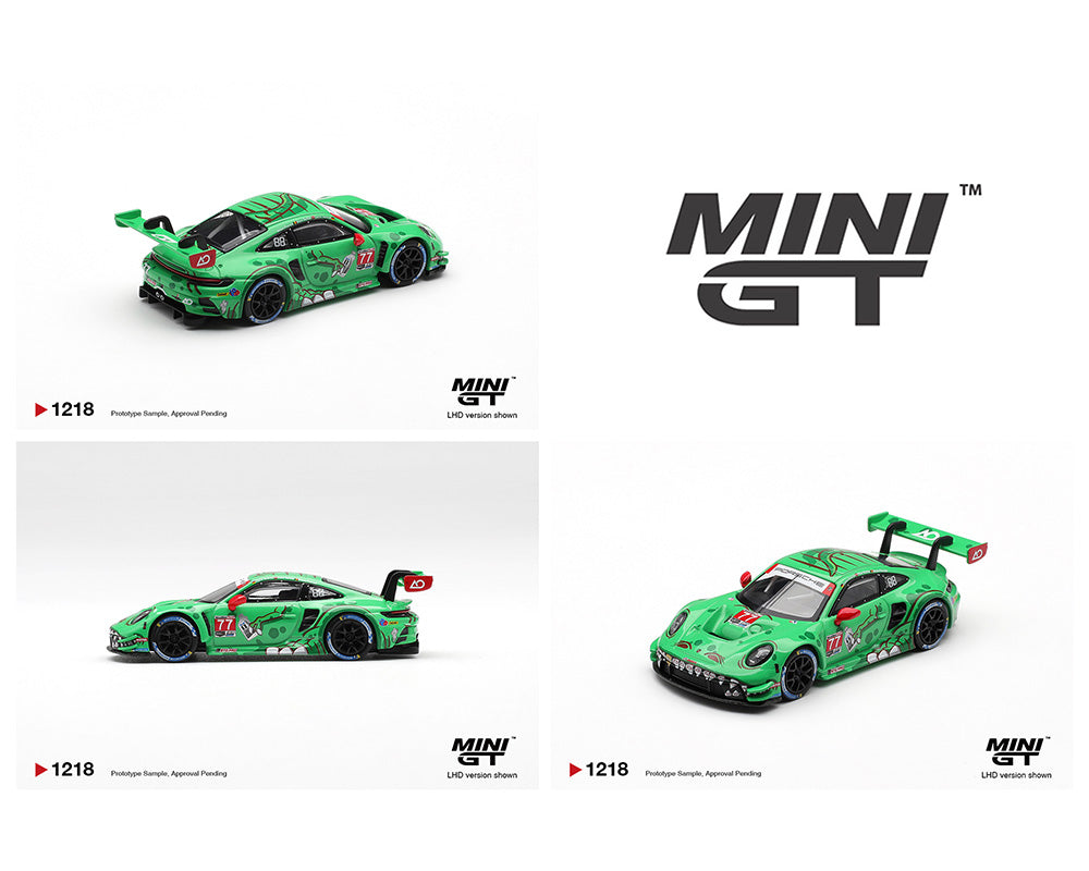 Preorder] Mini GT 1:64 Porsche 911 GT3 R (992) #77 AO Racing 2025