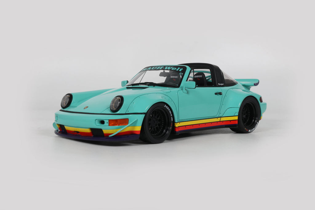 Preorder] GT Spirit 1:18 Porsche RWB GUNDAM GREEN 2024 GT583