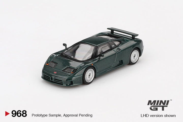 [Preorder] MINIGT 1:64 Bugatti EB110 GT Verde Scuro MGT00968