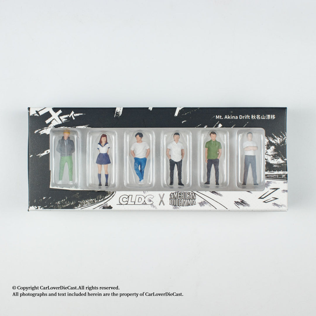 [Preorder] American Diorama 1:64 CLDC CarBook v7 Mt. Akina Drift 100785