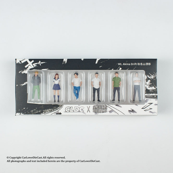 [Preorder] American Diorama 1:64 CLDC CarBook v7 Mt. Akina Drift 100785