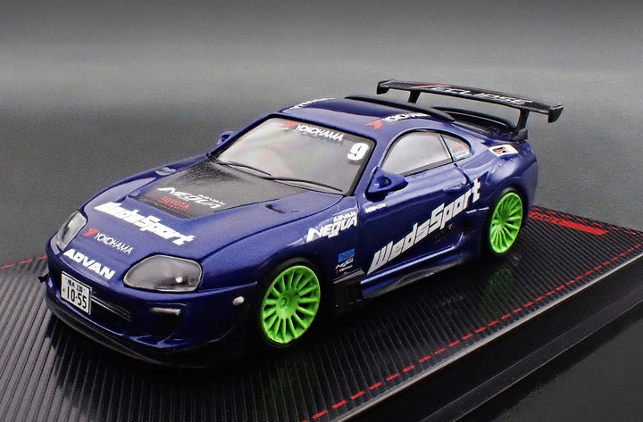 [Preorder] Ignition Model 1:64 Toyota Supra (JZA80) RZ Blue Metallic IG3843