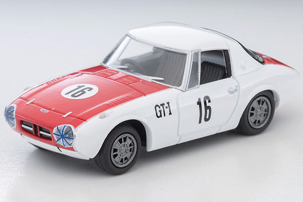 Tomytec TLVN 1:64 Toyota Sports 800 Custom color specification (white/red) 1965 LV-215a