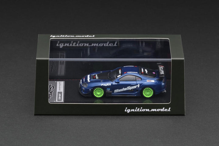 [Preorder] Ignition Model 1:64 Toyota Supra (JZA80) RZ Blue Metallic IG3843