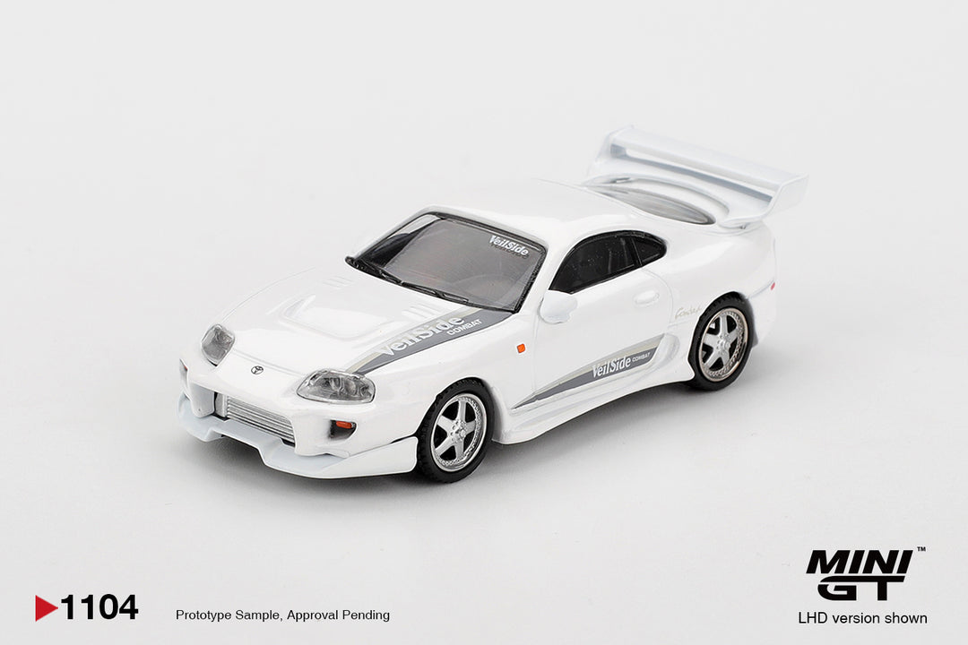 [Preorder] Mini GT 1:64 Toyota Supra VeilSide Combat V-I – White MGT01104-BL