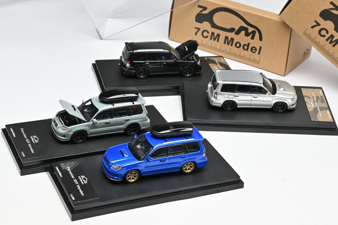 7CM Model 1:64 Subaru Forester SG9 (4 Colours) – Horizon Diecast