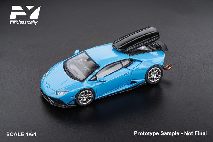 [Preorder] Finclassically 1:64 Lamborghini Huracan With Travel Suitcase (2 Versions)