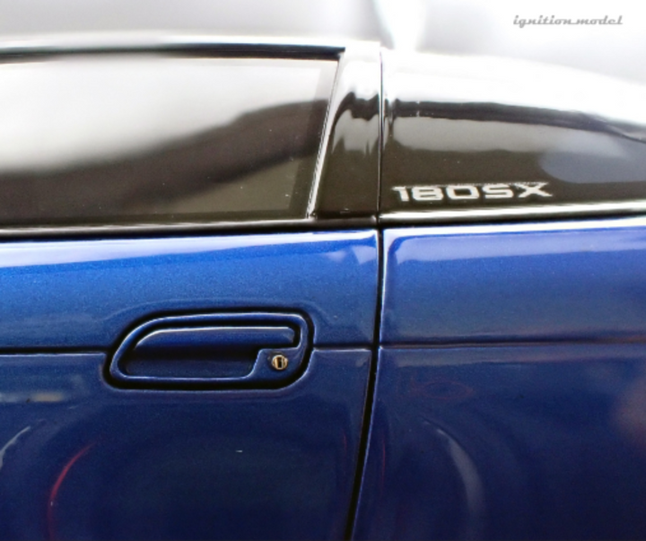 Ignition Model 1:18 Nissan 180SX TYPE X (RPS13) Blue Metallic IG3766
