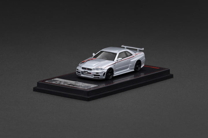 [Preorder] Ignition Model 1:64 Nissan Nismo R34 GT-R Z-tune Silver IG3840