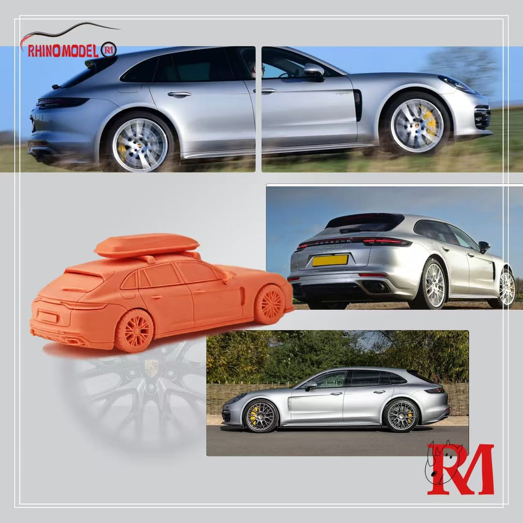 Rhino Model 1:64 Porsche Panamera (3 Colours)