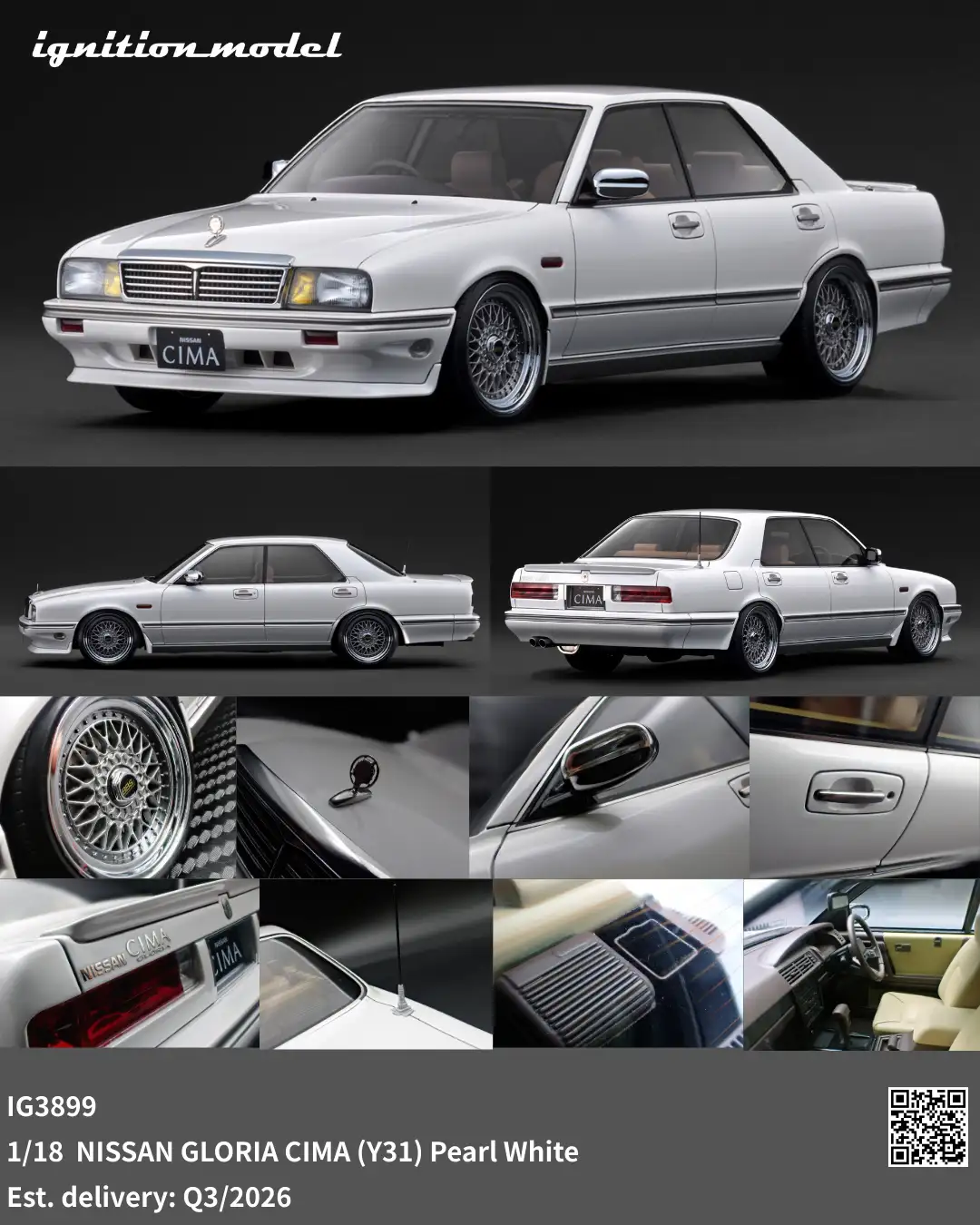 KYOSHO NISSAN 楽天市場】シーマ（ブランド（車・バイク）日産）（車｜乗り物の ホワイトパール FY31 CIMA GLORIA ミニカー