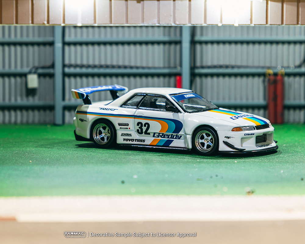 [Preorder] Tarmac x Mijo 1:64 NISSAN SKYLINE GT-R R32 WIDEBODY JONSIBAL T64G-061-GDY