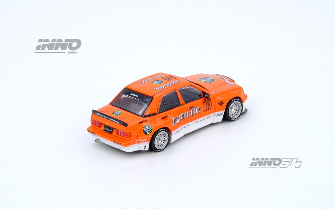 [Preorder] Inno64 1:64 Mercedes PANDEM ROCKET BUNNY 190E JAGERMEISTER IN64-190EP-JGMT