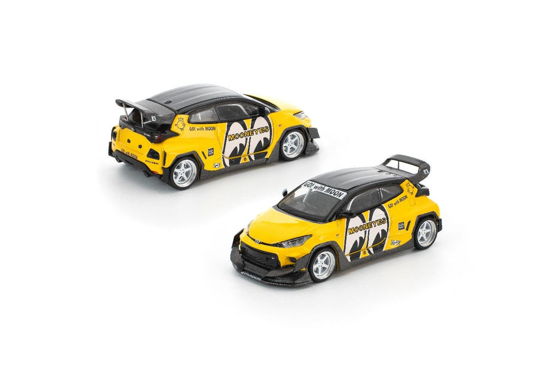 [Preorder] POPRACE 1:64 Pandem Yaris Mooneyes (enigma exclusive edition) PRE017
