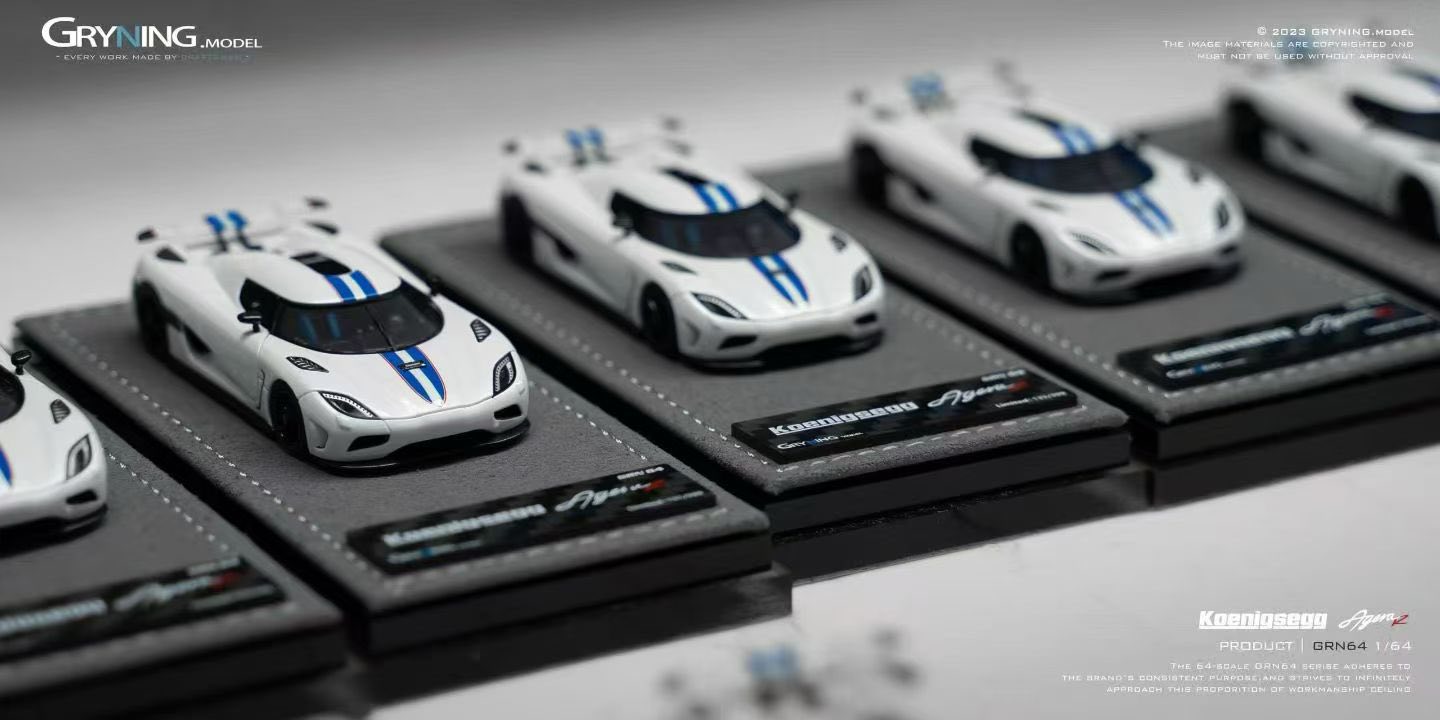⚠️専用⚠️ Gryning Model 1/64 アゲーラ R &jesko GRYNING Model 1:64 Koenigsegg Agera R (3 Colours) – Horizon Diecast