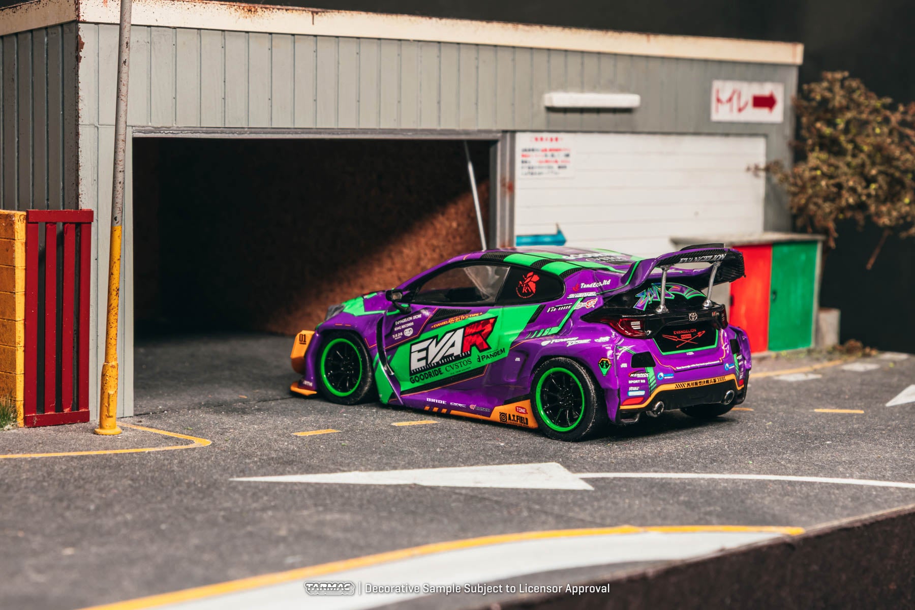 Preorder] Tarmac Works 1:43 Pandem Toyota GR Yaris EVA Racing T43