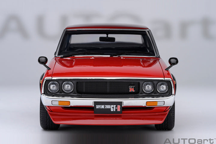 AUTOart 1:18 Nissan Skyline 2000 GT-R (KPGC110) - Red 77468