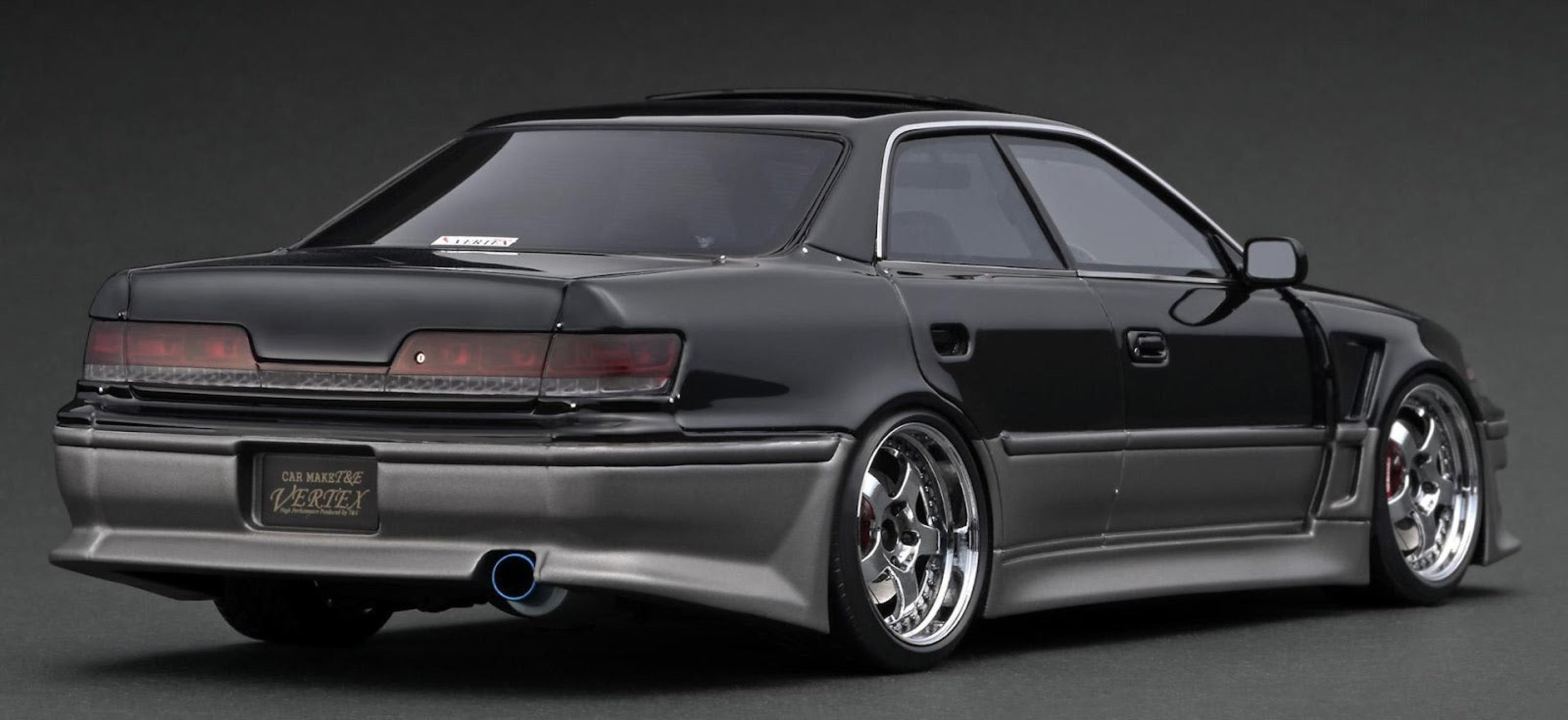 Ignition Model 1:18 VERTEX JZX100 MARK-II Black/Gun Metallic